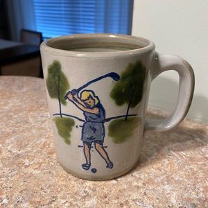Louisville Stoneware Female Golf Mug